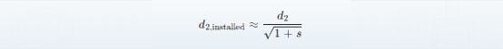 07 installed cross section formula