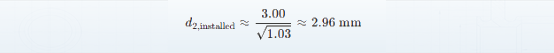 08 installed cross section example