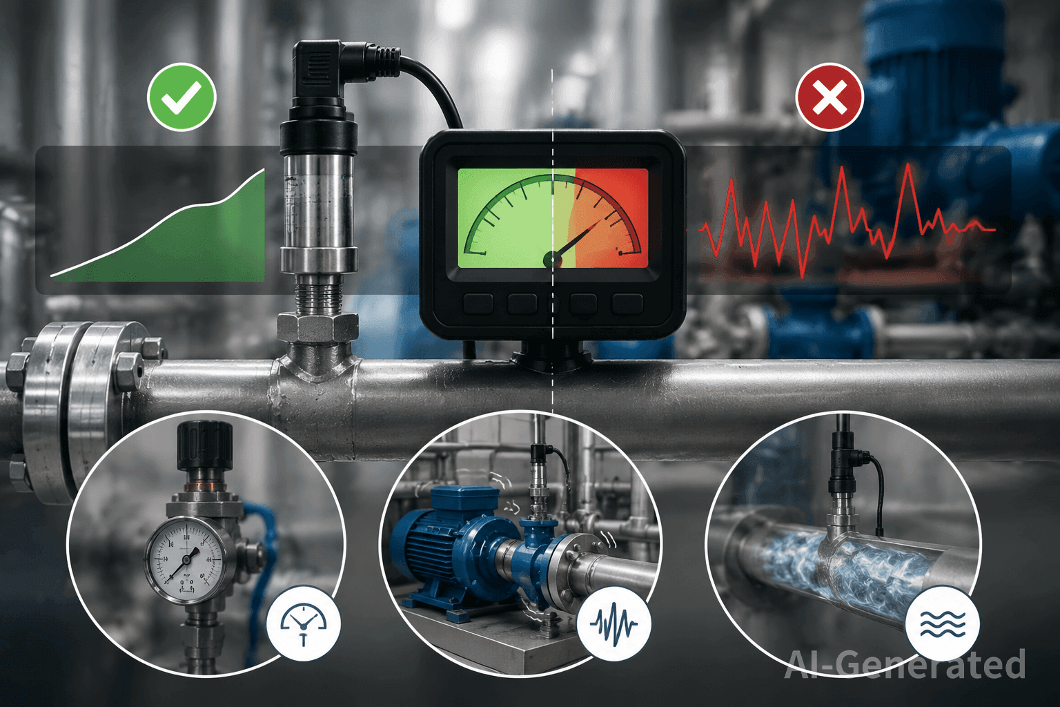 Incorrect or Unstable Pressure Sensor Readings