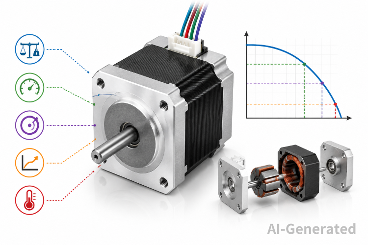 Key Factors in Stepper Motor Sizing