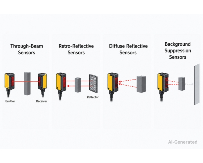 Main Types of Photoelectric Sensors