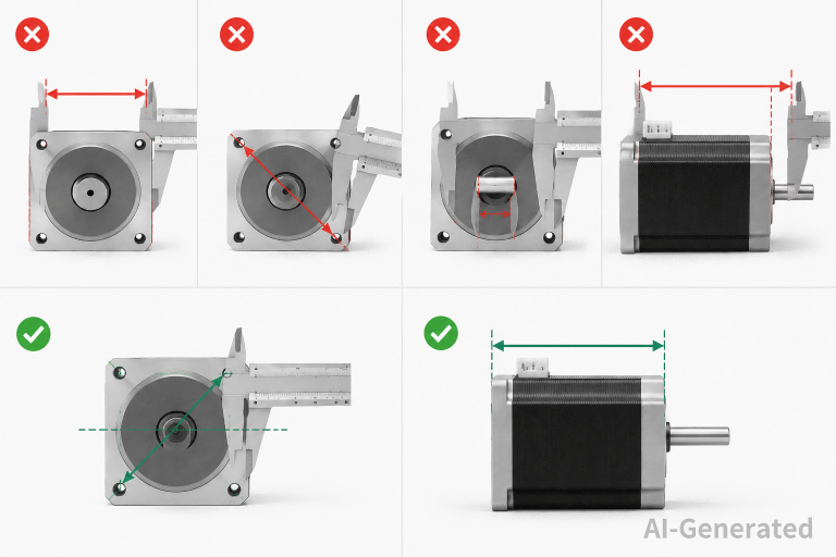NEMA Stepper Motor Sizes Common measurement errors