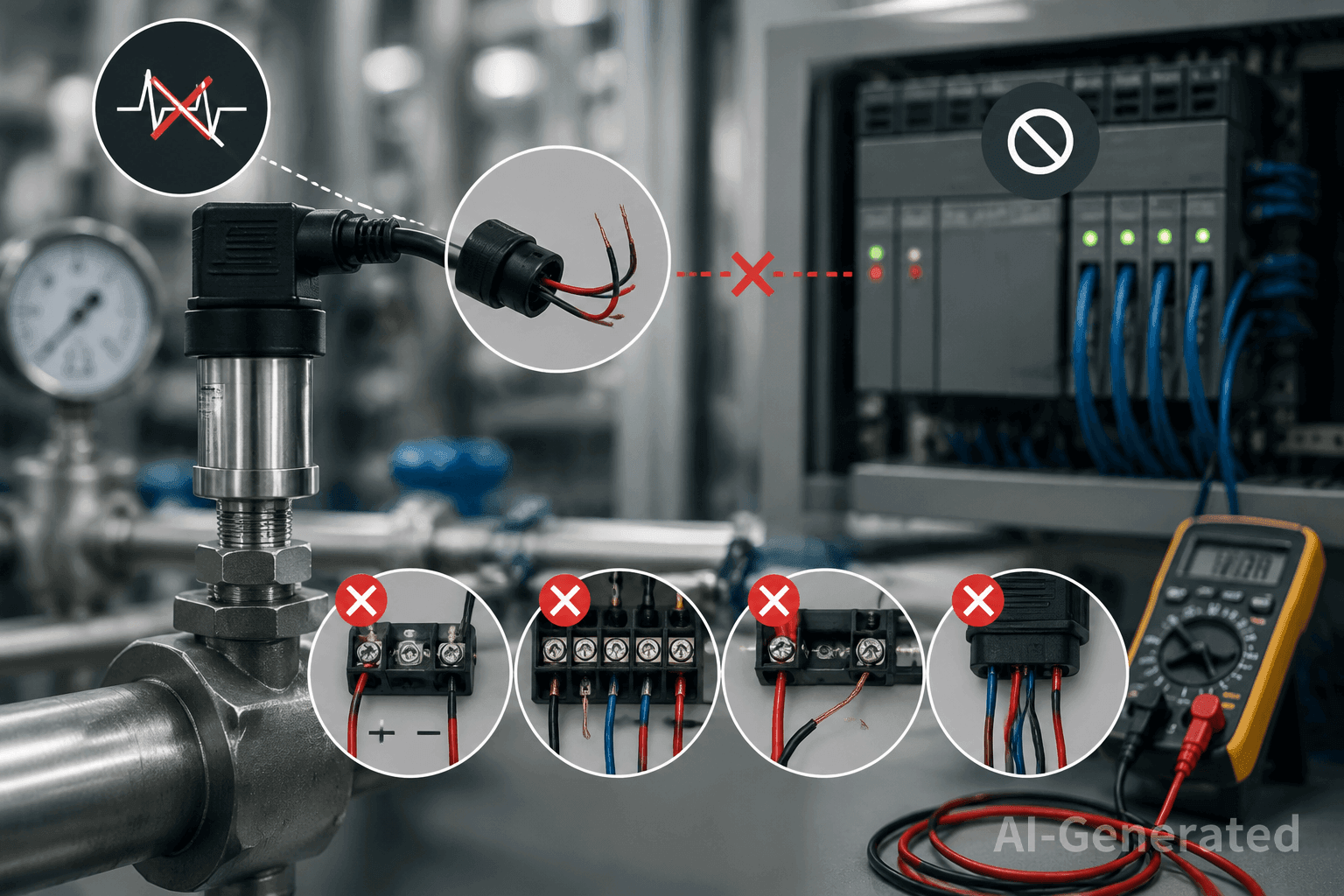 Pressure Sensor Has No Output Signal