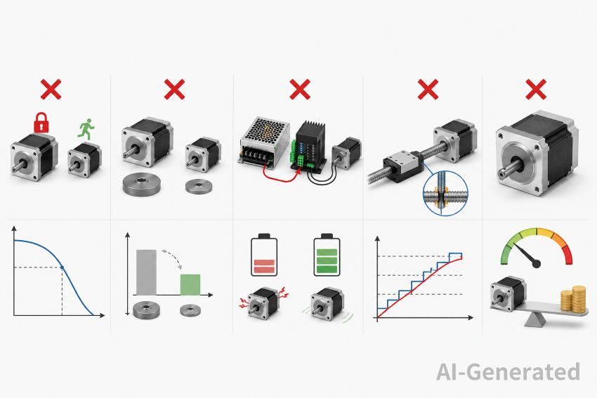 Stepper Motor Common Sizing Mistakes