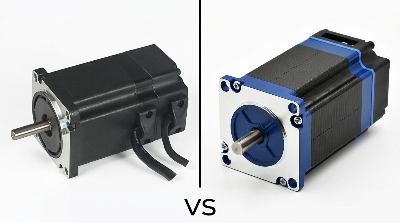 BLDC motors offer high-speed, smooth, and continuous rotation, while stepper motors provide precise, discrete positioning through controlled steps.