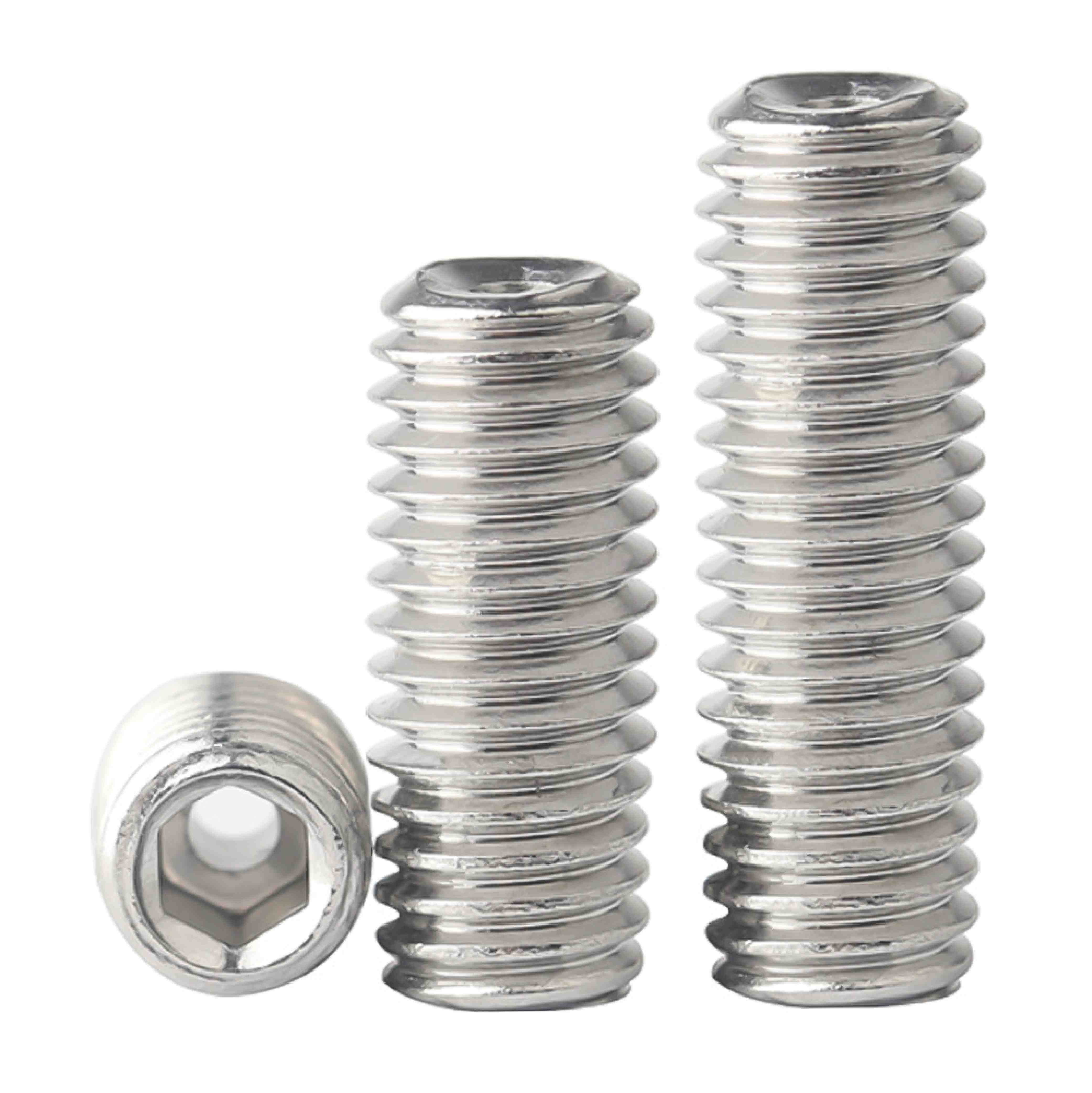 hex socket set screws