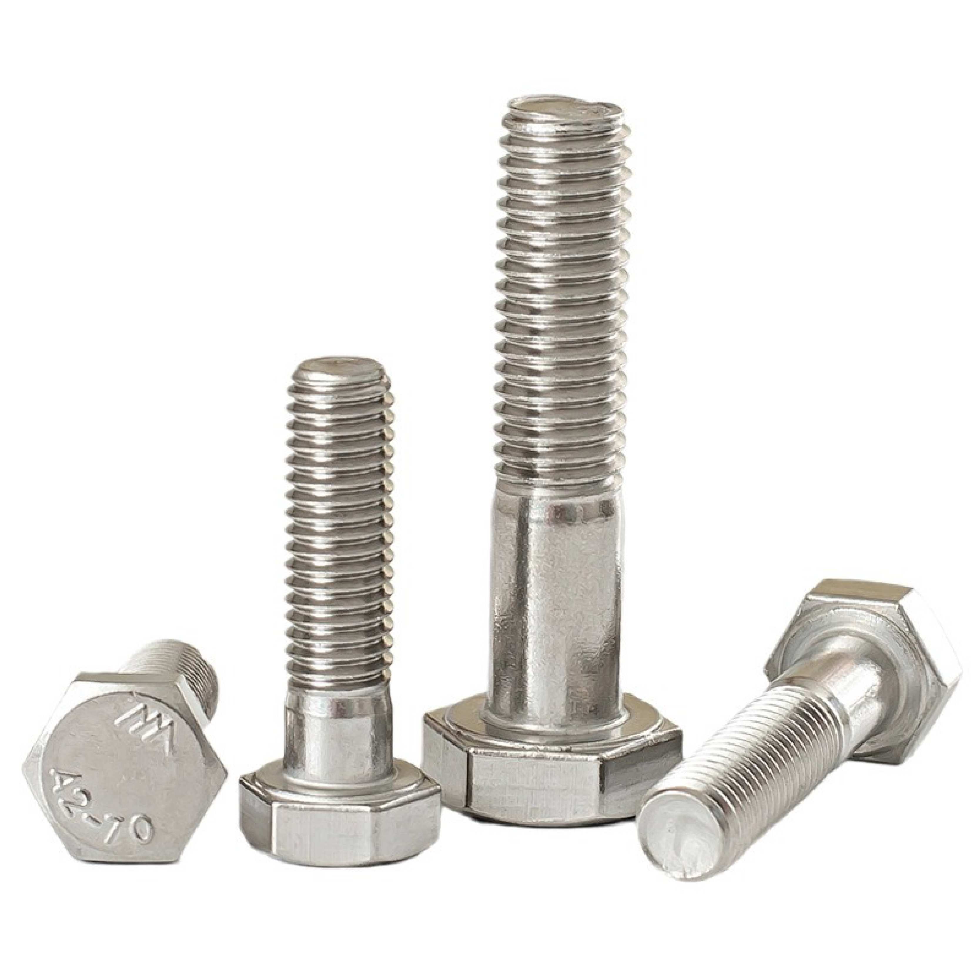 partially threaded hex bolts