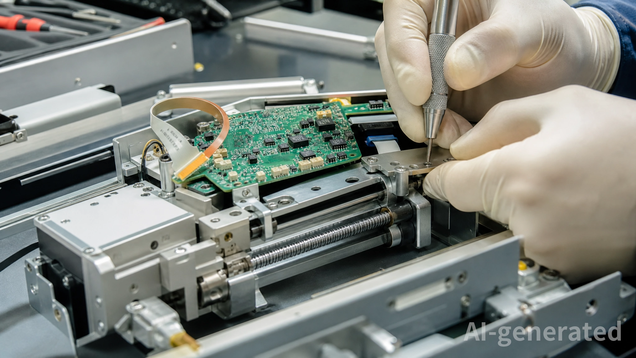 precision electronics screw removal