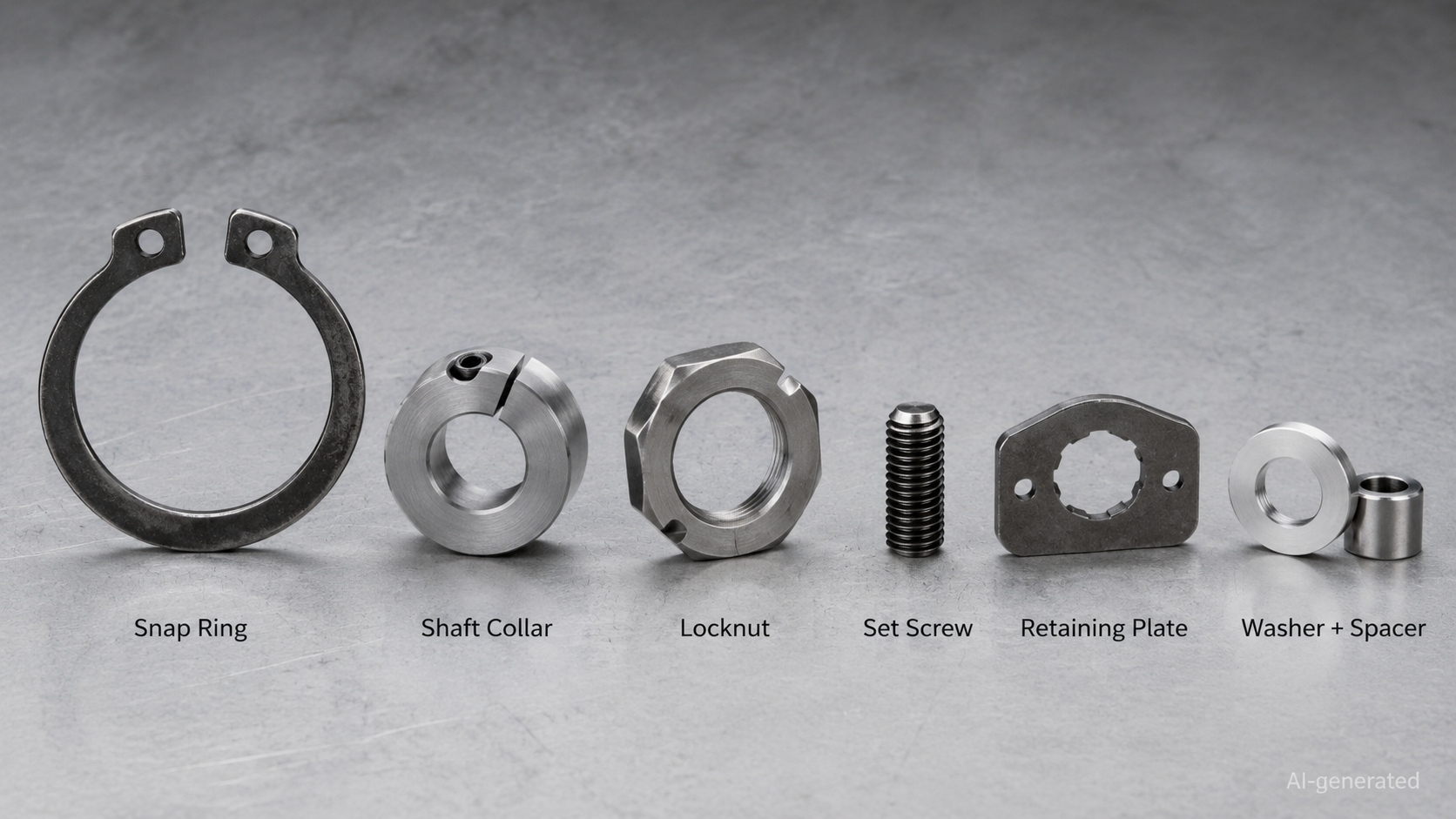 snap rings vs retaining products