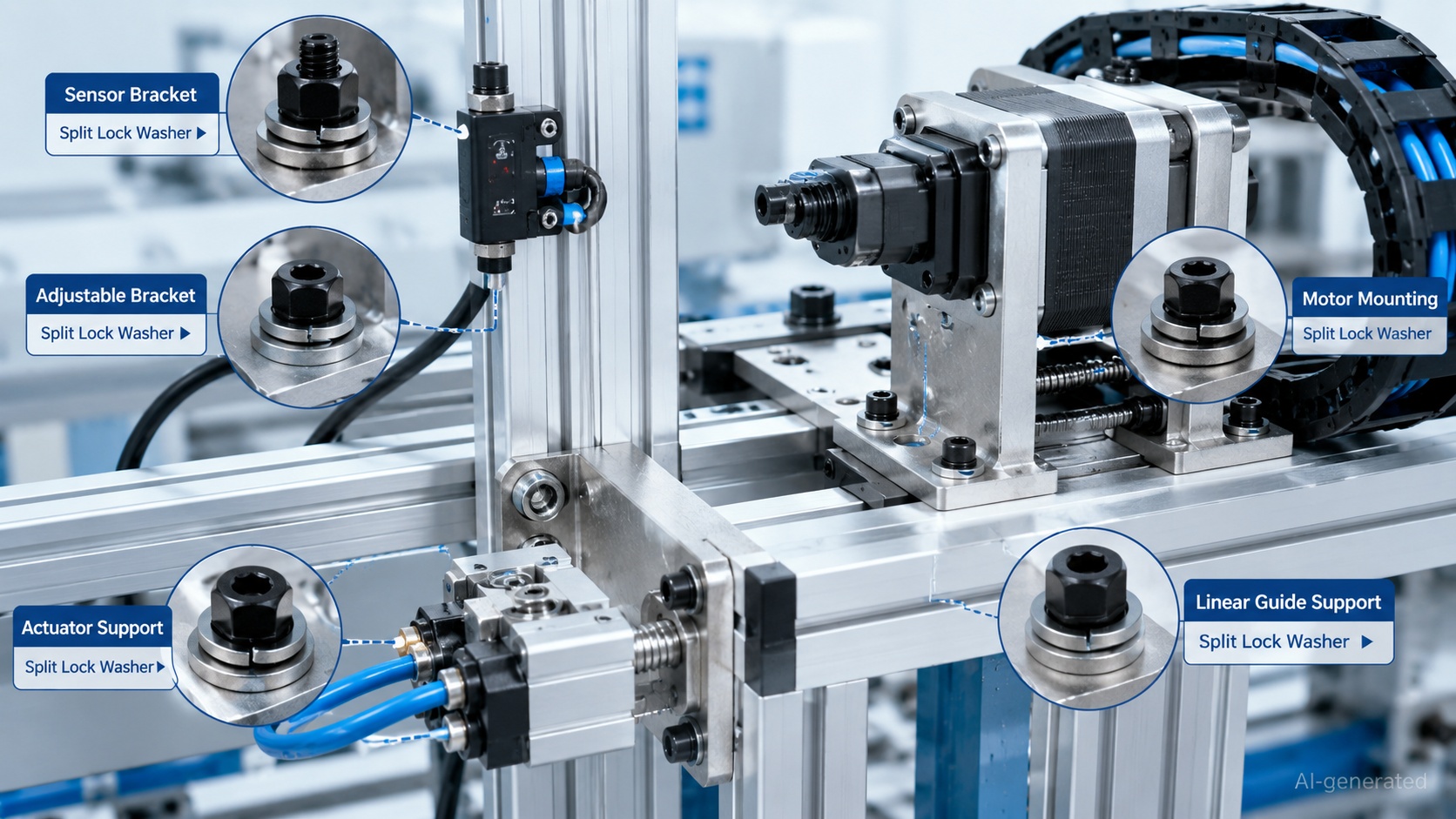 split lock washer mechatronics application