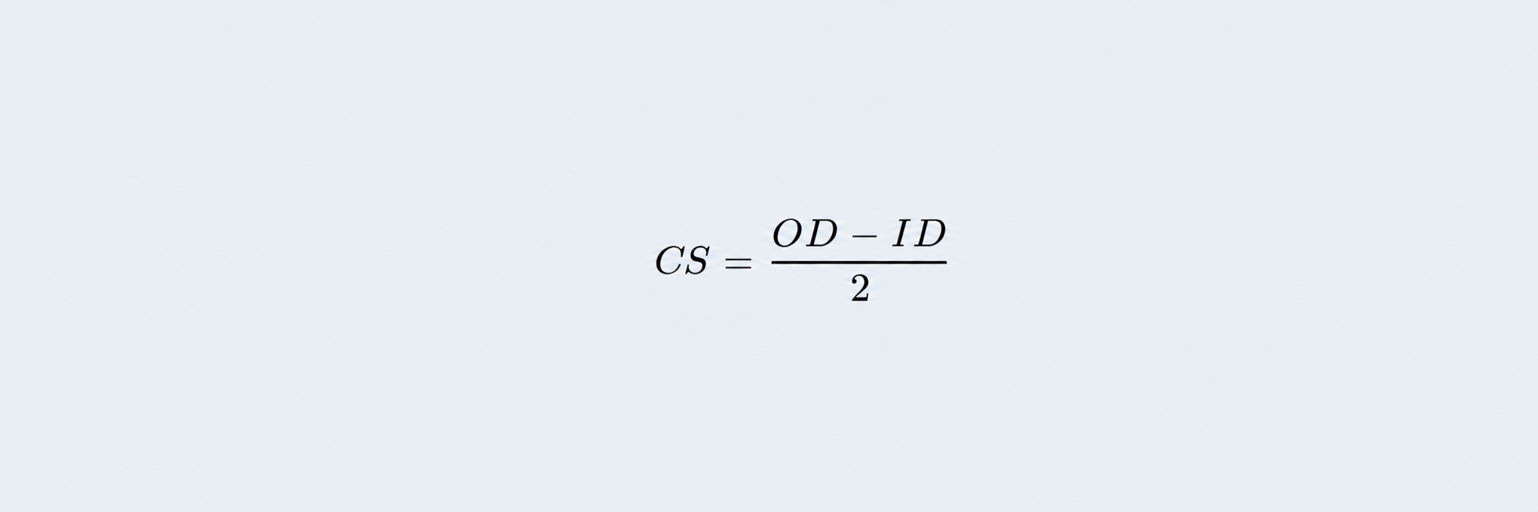the cross section calculated